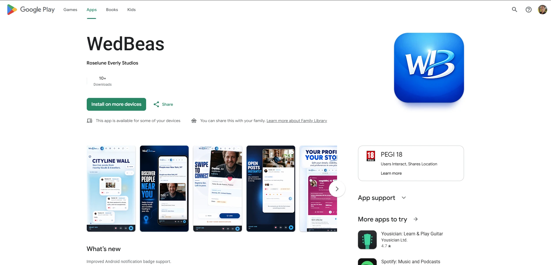 WedBeas — Dating & Relocation Platform Website + Native App — λεπτομέρεια έργου 3